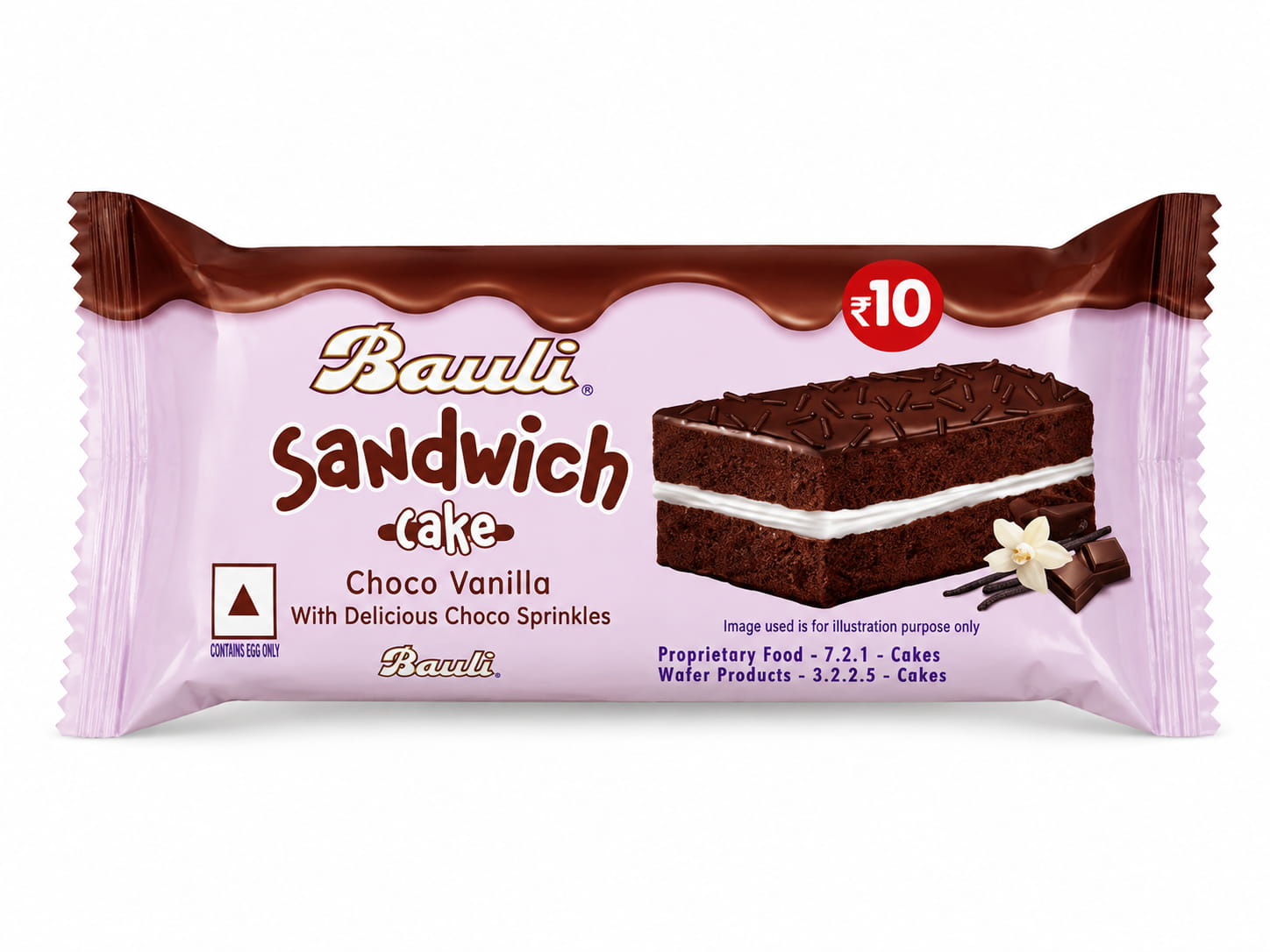 Bauli sandwich cake (pack of 10)